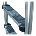 Лестница Overflow 1000 с 2 ступ. Luxe + 1 ступ. безопасности, AISI-316
