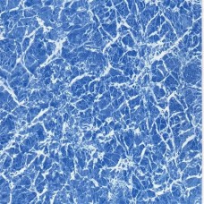 ПВХ-покрытие Astralpool 160 Supra, армированное, с акриловым покрытием и рисунком, цвет мрамор синий 920/20, 1,6 мм, ширина 1,65 м